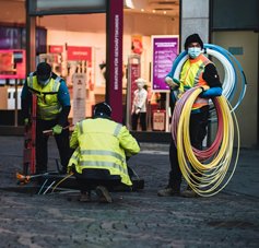 Fiber Optic Worker